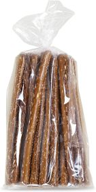 Pack of 50 Gusseted Poly Bags 8 x 3 x 20. Cloudy Clear Polyethylene Bags 8x3x20. Thickness 1 Mil. Expandable Ultra Thin Design. Side Gusset Bags for I