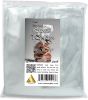 Pack of 100 Clear Gusseted Poly Bags 10 x 8 x 24 Clear Polyethylene Bags 10x8x24 Expandable 1 Mil Ultra Thin Bags for Industrial Food Service Health N