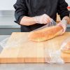 Pack of 50 Jumbo Bakery Bread Bags 10 x 8 x 24. Large Clear Gusseted Bags 10x8x24. 0.65 mil Thick. Polyethylene Bags for Home; Bakeries and Other Food