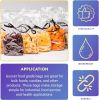 Pack of 50 Gusseted Poly Bags 8 x 3 x 20. Cloudy Clear Polyethylene Bags 8x3x20. Thickness 1 Mil. Expandable Ultra Thin Design. Side Gusset Bags for I