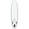 Inflatable Stand Up Paddleboard Set Black and White
