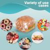 Saddle Pack of 2000 Sandwich Bags 6.5 x 7.5 with Flip Top 1.5 Lip Thickness 0.7 Mil 6 1/2 x 7 1/2 Sandwich Storage Poly Bags for Food Service Applicat
