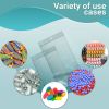 Pack of 500 Zipper Bags with Hang Hole; 12 x 15. Heavy Duty Polyethylene Bags 12x15. Thickness 4 mil. Seal Top Closure Bags. Plastic Poly Storage Bags