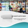 Pack of 2000 Food Utility Bags on Rolls 6.5 x 8. Twist Ties. 0.6 mil LLDPE Flat Bags 6 1/2 x 8. Plastic Bags on Roll for Storing and Transporting. Ide