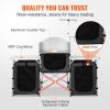 Camping Kitchen Table, Folding Outdoor Cooking Table with Storage Carrying Bag, Aluminum Cook Station 3 Cupboard & Detachable Windscreen, Quick